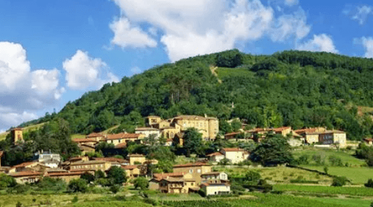 Village au cœur du terroir